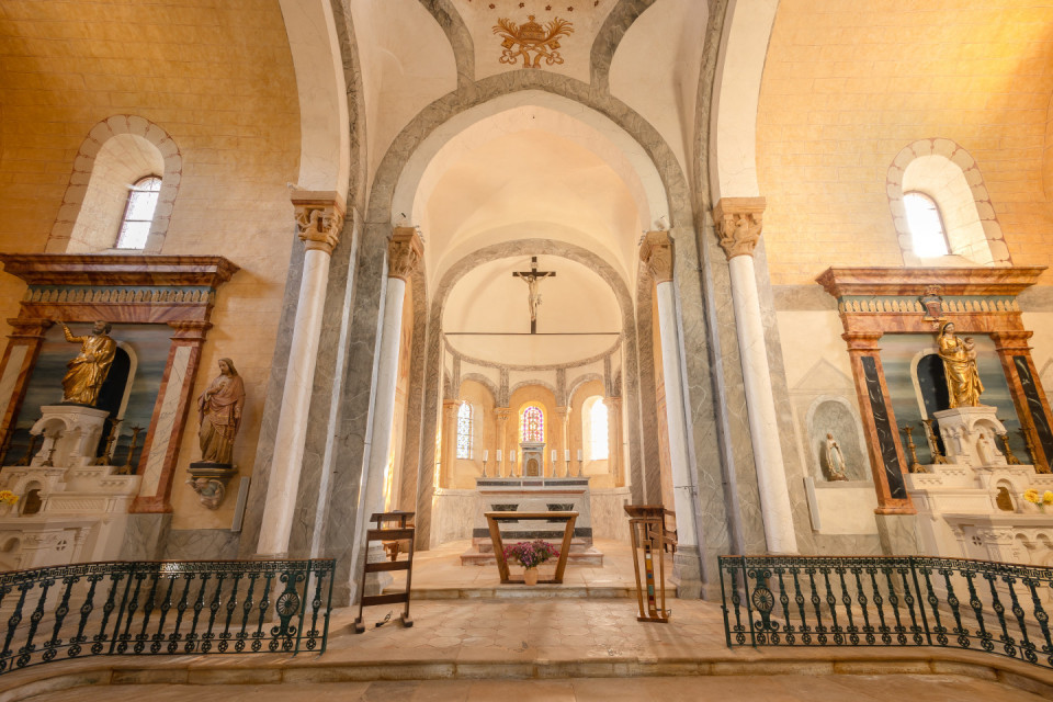 Visite nocturne de l'église