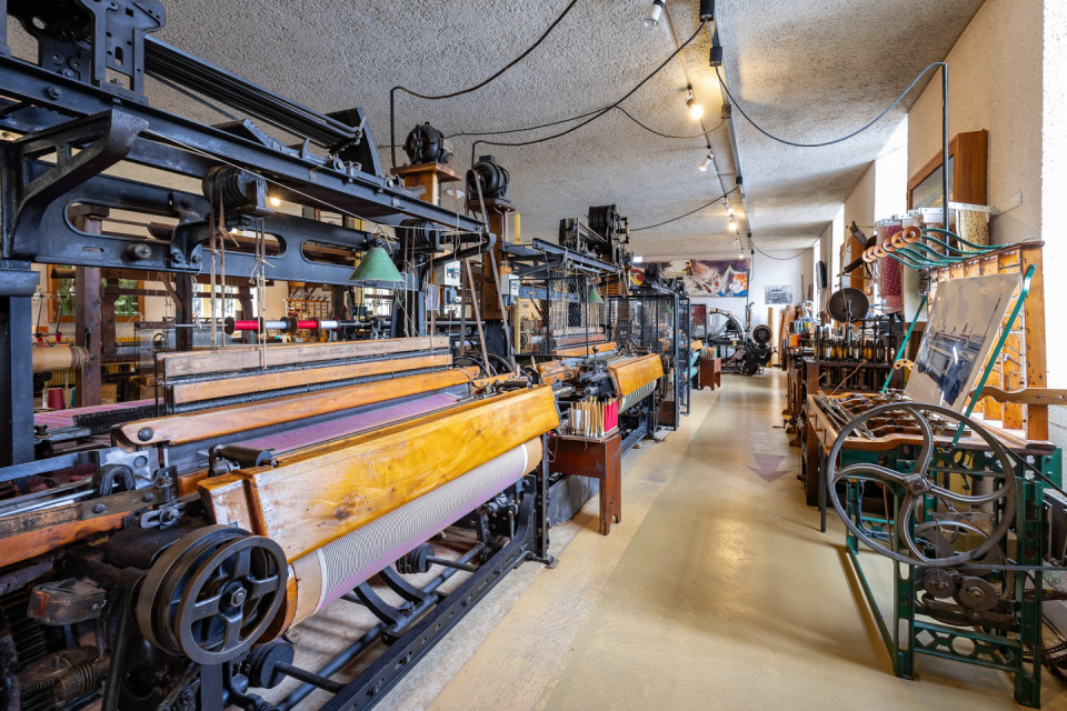 Visite sur l'industrie textile